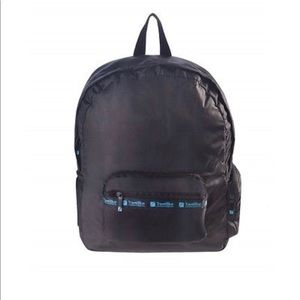 travel blue folding rucksack